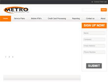 Tablet Screenshot of metroatm.net